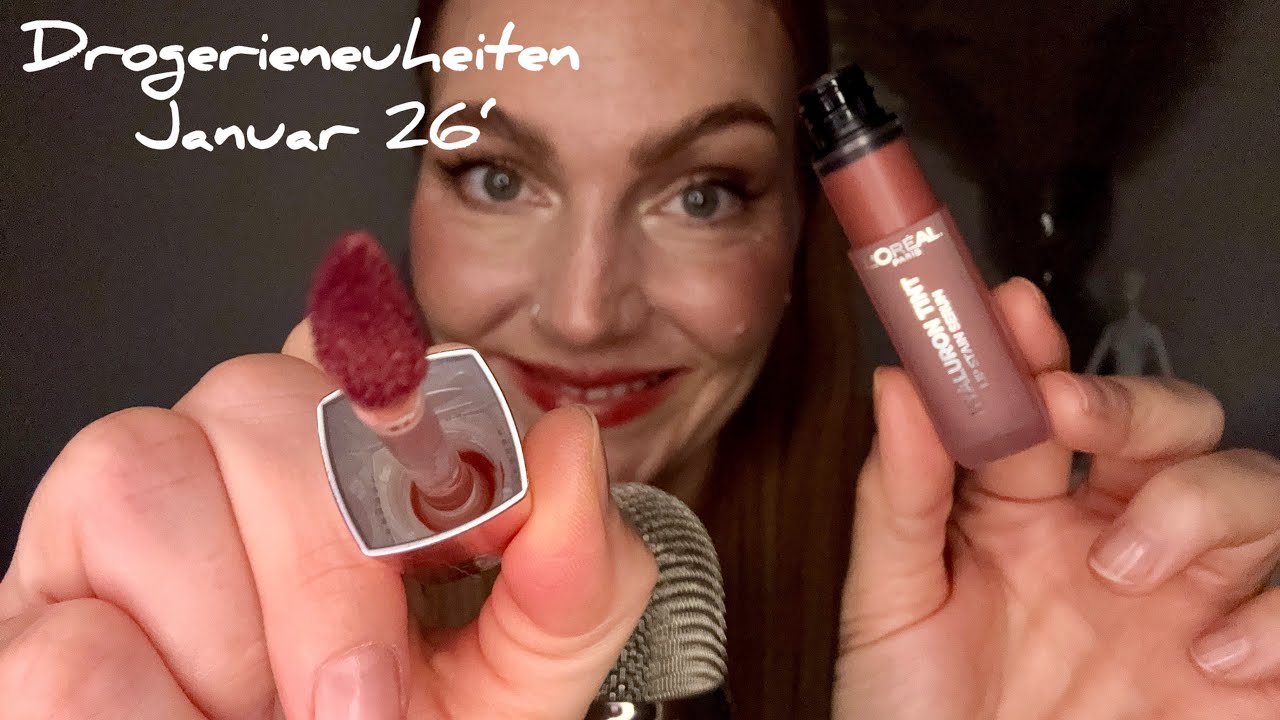ASMR 💤Drogerieneuheiten im Januar 26‘✨(ich bringe dich mit tingly Sounds auf den neusten Stand)