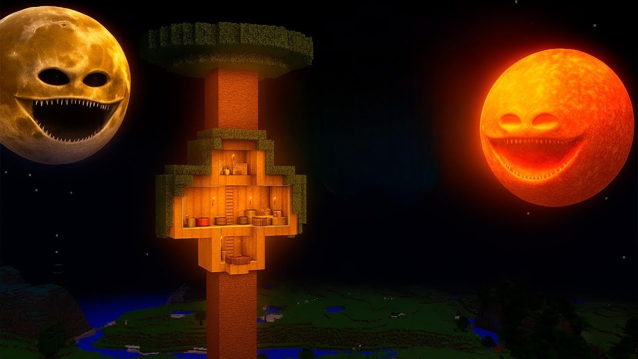 i Found Scariest THE MOON WOKE UP PART 3 😱 in Minecraft | Minecraft Horror |