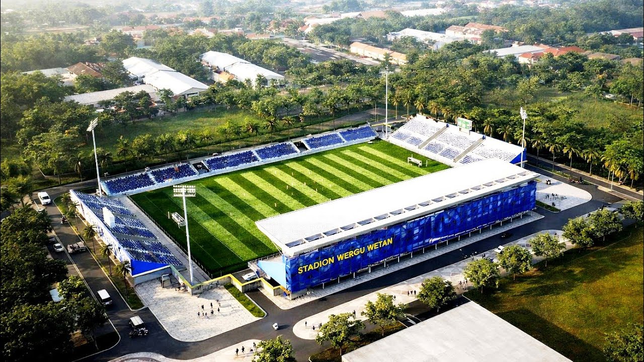 KEREN‼️SEGERA PUNYA WAJAH BARU, RENOVASI STADION WERGU WETAN KUDUS BERSTANDAR FIFA 