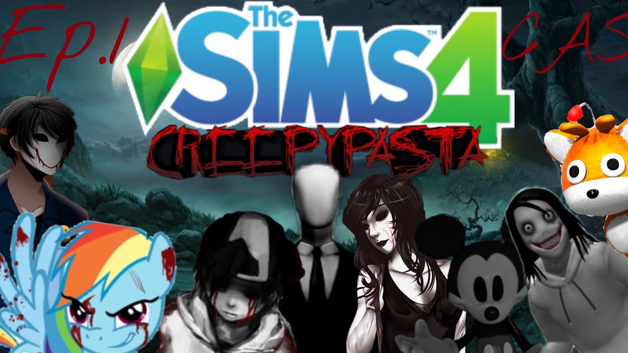 The Sims 4: Creepypasta - Ep.1(Create A Sim & House Build)