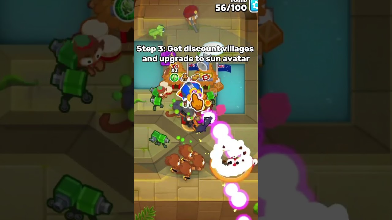 How to Use Sun Avatar in CHIMPS Mode! - Bloons TD 6