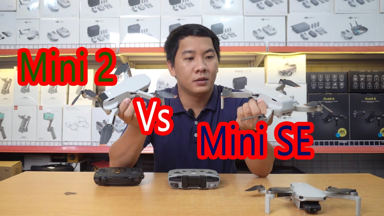 វិដេអូប្រៀបធៀបរវាង DJI Mavic Mini 2 Vs Mini SE Comparison