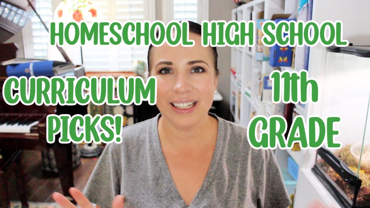 11th GRADE HOMESCHOOL CURRICULUM PICKS 2025-2026 | HOMESCHOOLING HIGH SCHOOL!
