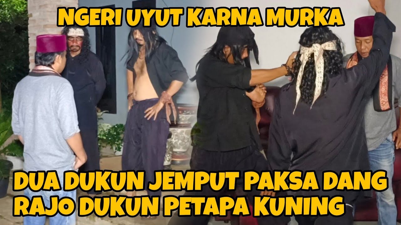 DANG RAJO DIJEMPUT PAKSA DUA DUKUN UYUT KARNA GURU BESAR PETAPA KUNING | dang rajo terbaru