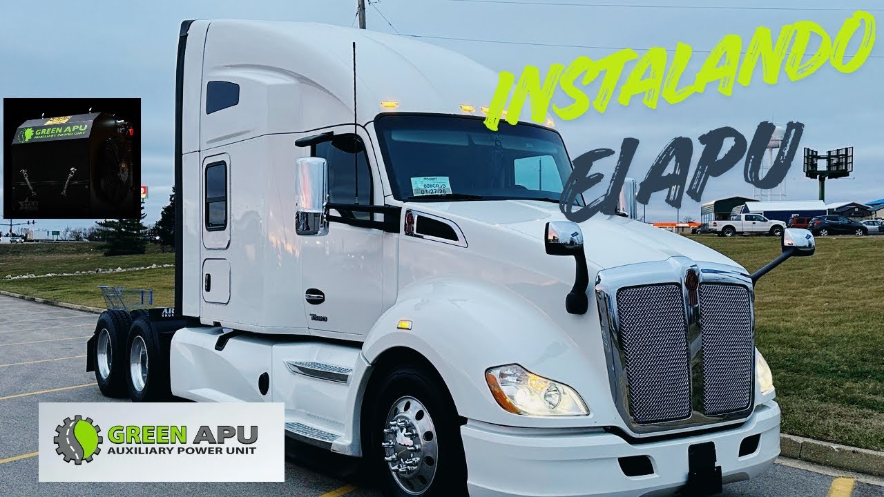 Vlog# 35 Instalando el APU en el Kenworth T680! 