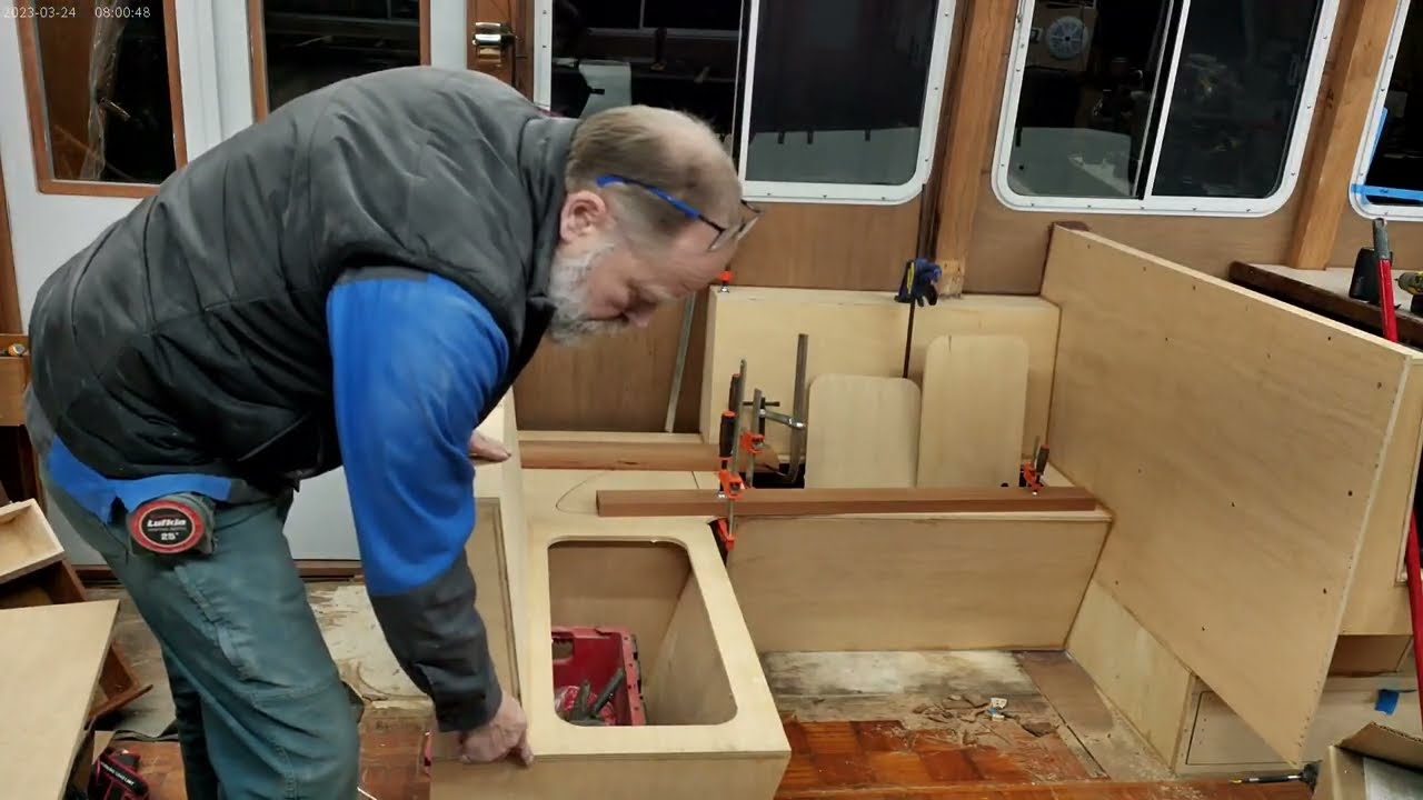 Episode 28 - DIY Yacht Repair: Continuing the Salon Seating Build