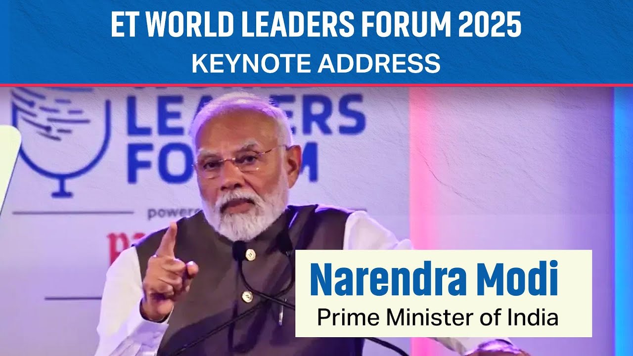 ET World Leader Forum 2025 Keynote Address