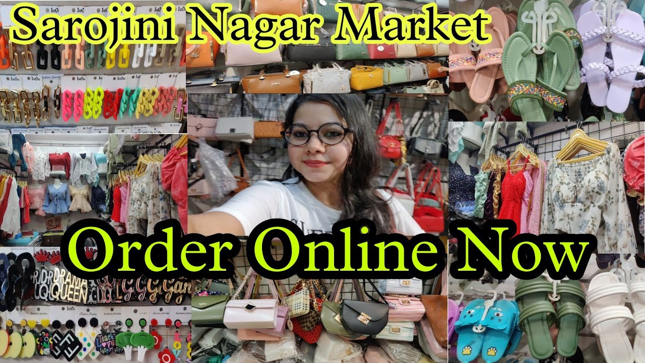 Sarojini Nagar Market Latest Bags, Footwear, Jewellery Collection| NOW ORDER ONLINE| BeautyCuddle