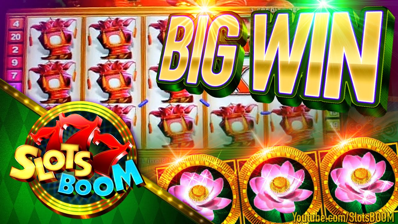 Bonus & BIG WIN !!!  Lotus Land & Lion Festival 2c & 5c Konami Video Slots