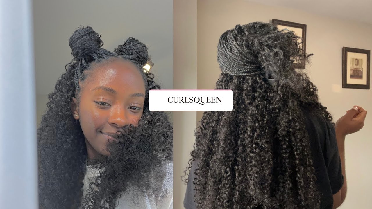 CLIP-IN TUTORIAL💕Effortless hairstyles ft. CURLSQUEEN!