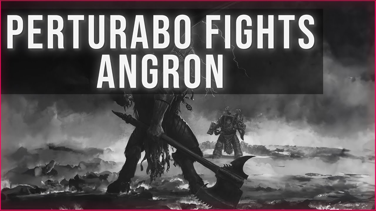 PERTURABO teaches his brother ANGRON a lesson | Warhammer 40k Voice Acting