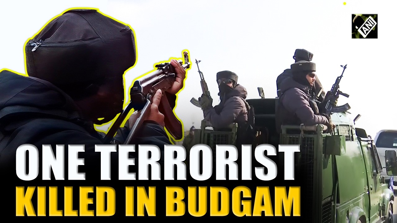 BREAKING: One terrorist killed, AK Rifle recovered in encounter with Army in Budgam