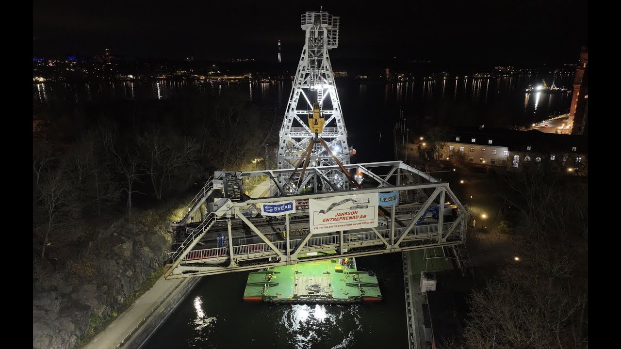 Rivning Danviksbron, Stockholms stad