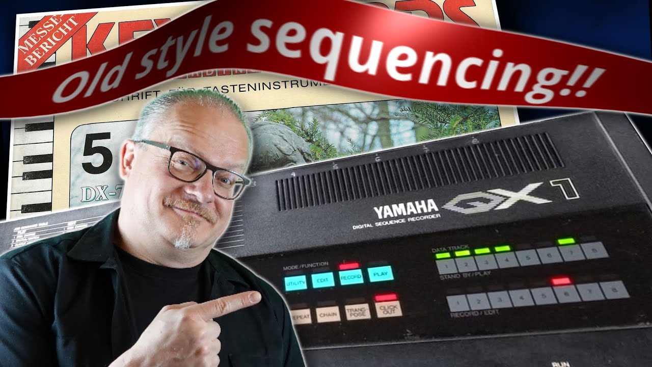 German KB-Magazin/May 1985 (EP.06) Featuring the Yamaha QX1 Hardware-Sequencer (plus TX816 + RX11)