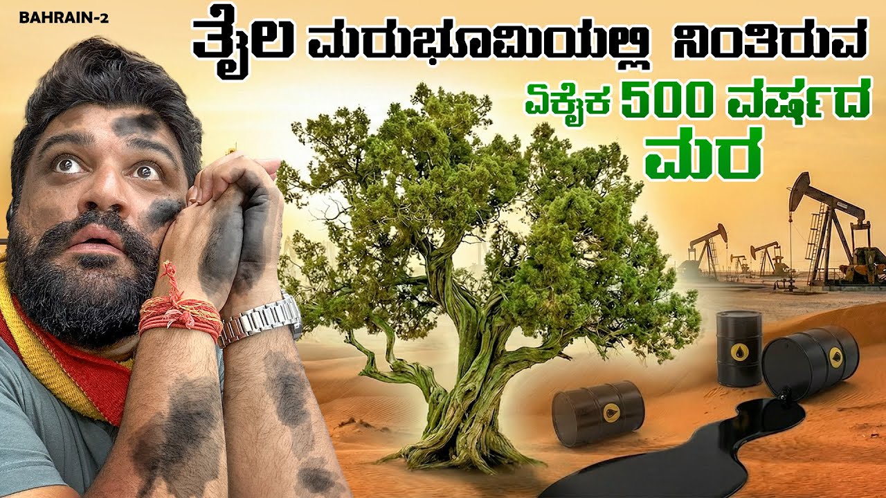 ಬಾವಿ ತೋಡಿದರೆ ಪೆಟ್ರೋಲ್ ಉಕ್ಕೋ ಭೂಮಿ The Miracle Tree of Bahrain:Surviving 500 Years Alone in the Desert