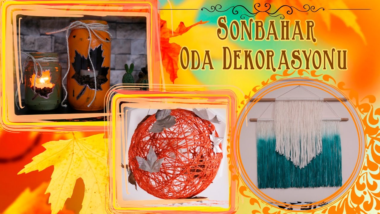 Kendin Yap Oda Dekorasyonu | SONBAHAR | FALL ROOM DECOR DIY
