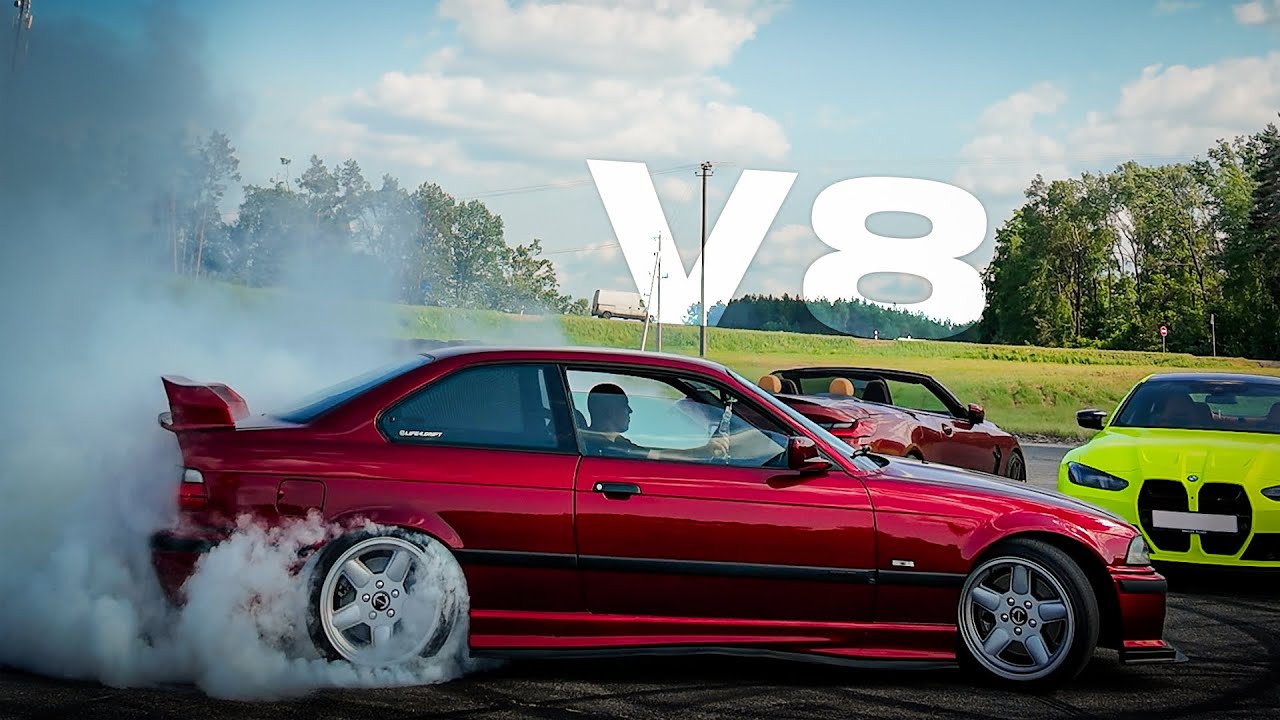 BMW E36 V8 из БЕЛАРУСИ! СКОЛЬКО в ней СИЛ?!