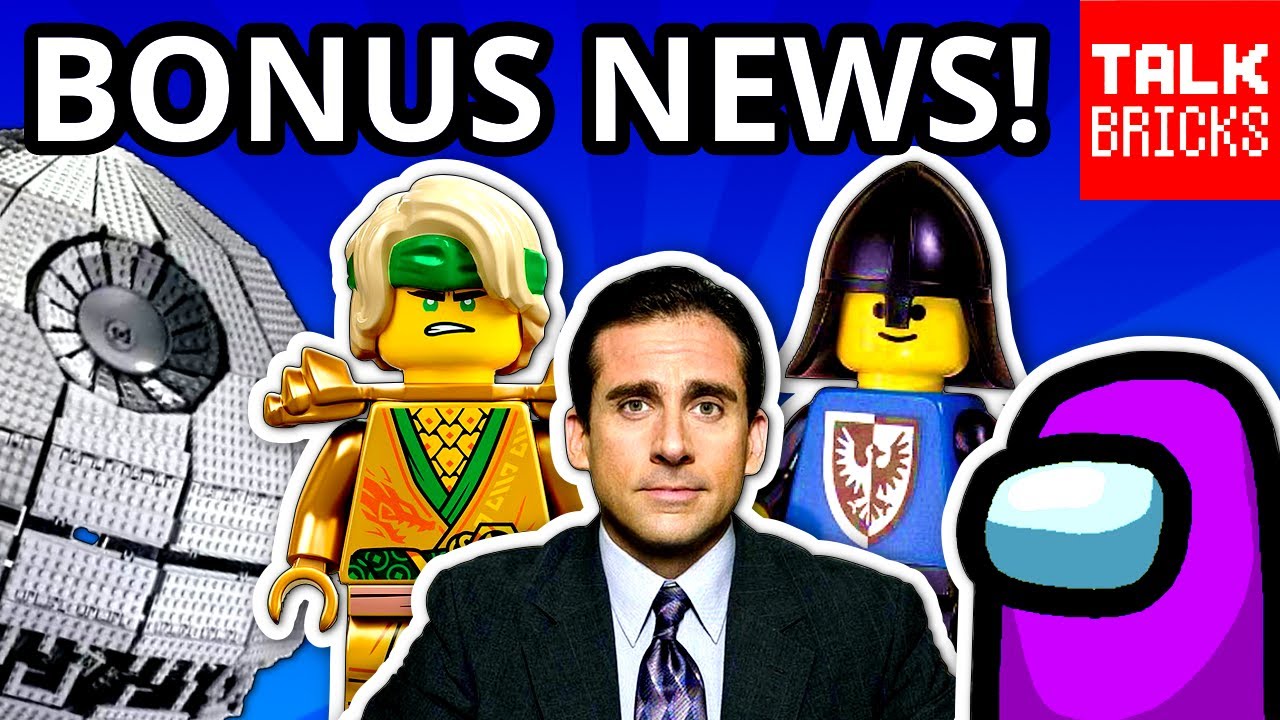 BONUS LEGO NEWS! MASSIVE 2021 Death Star! Porsche 911! The Office?! Among Us?! Classic Castle!