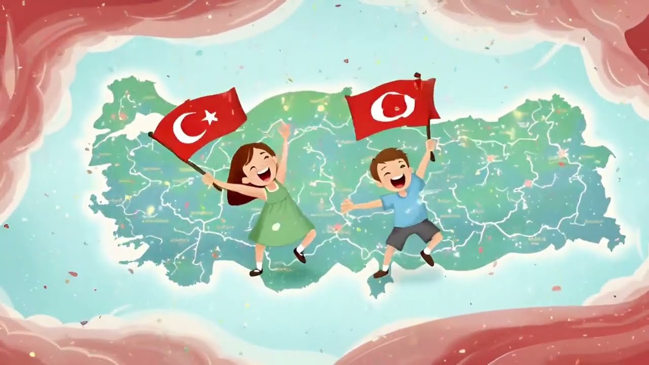 Ülkemi Öğreniyorum Şarkısı |  1. Sınıf Hayat Bilgisi | Türkiye'yi Öğreniyorum Şarkılarla Öğreniyorum