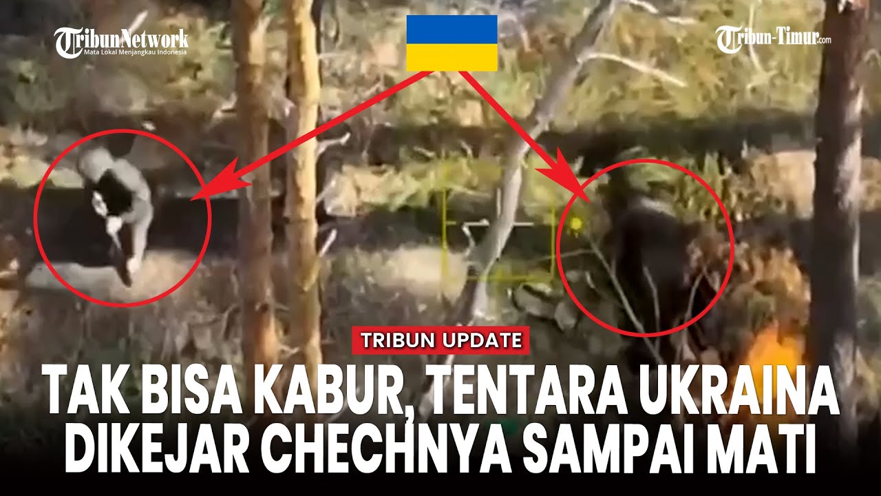Drone Chechnya Hantam Pertahanan Ukraina di Kharkov