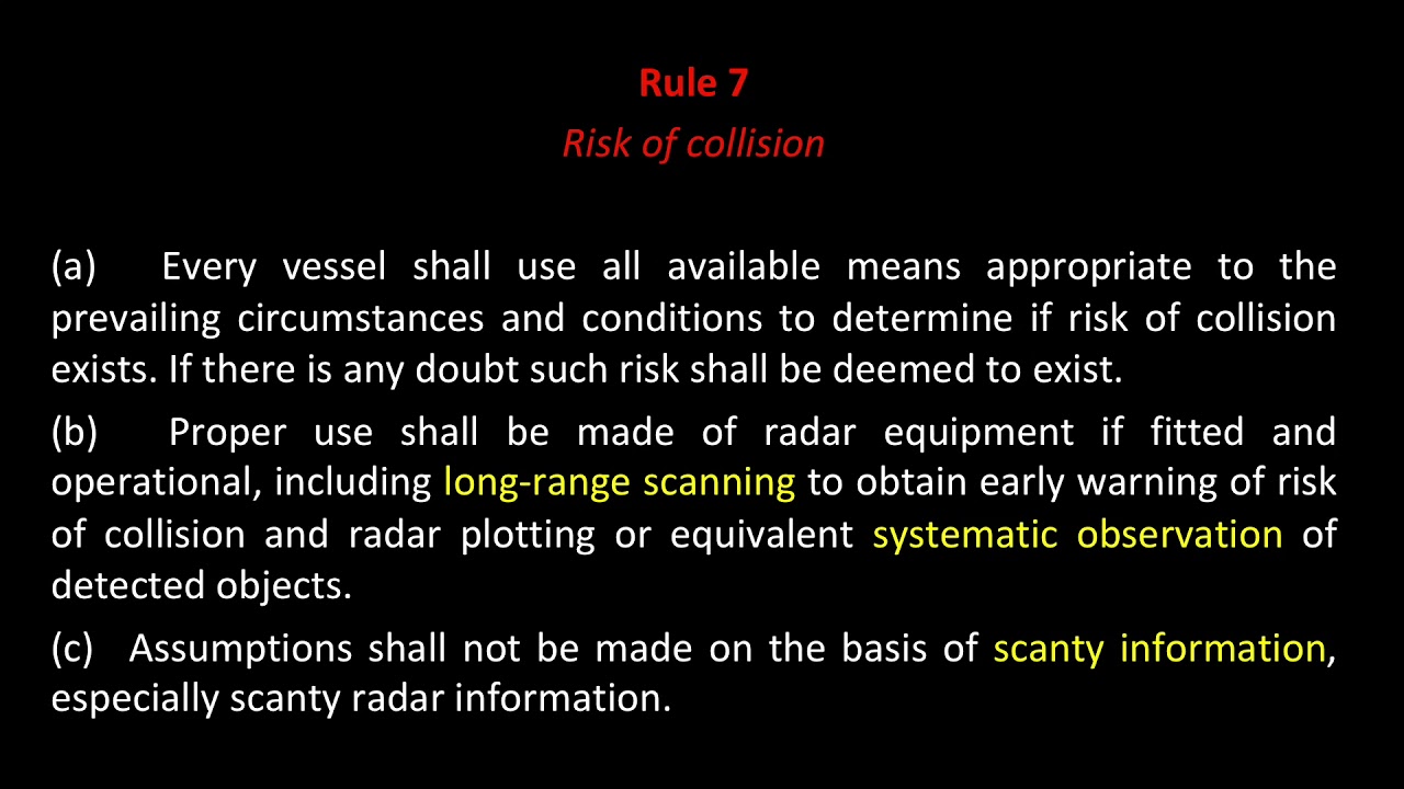 COLREGS   Rules of the Road   Audio Book