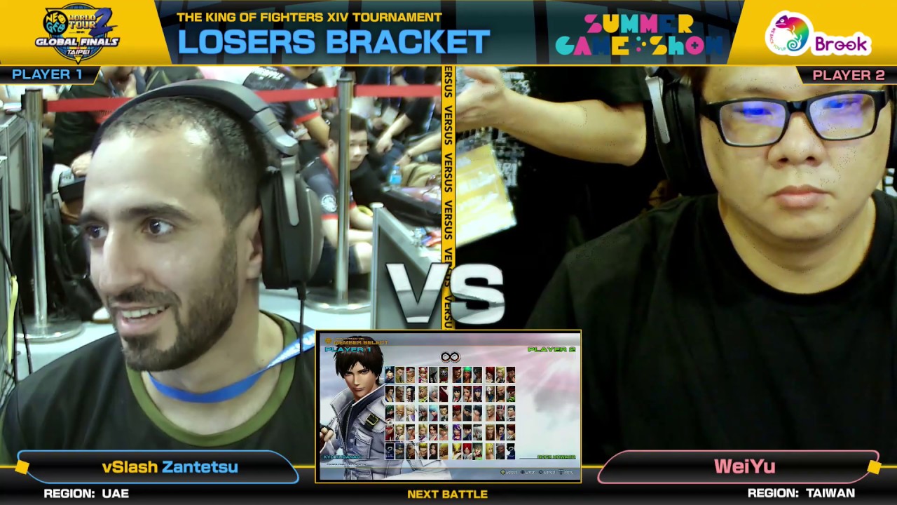 Zantetsu vs WeiYu (鮪魚) - KOF XIV Neo Geo World Tour Season 2 Global Finals TOP-32