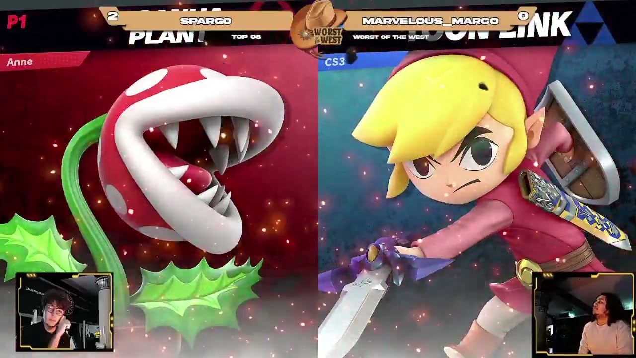 WotW#10 Singles - FaZe | Sparg0 (Piranha Plant) Vs. CS3 | Marvelous_Marco (Toon Link) Winners Final