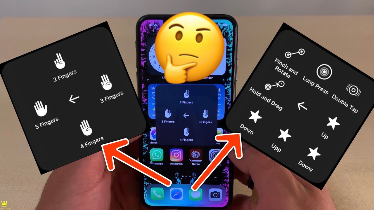 شرح الإيمائات فى الأيفون لأول مره !! 😳