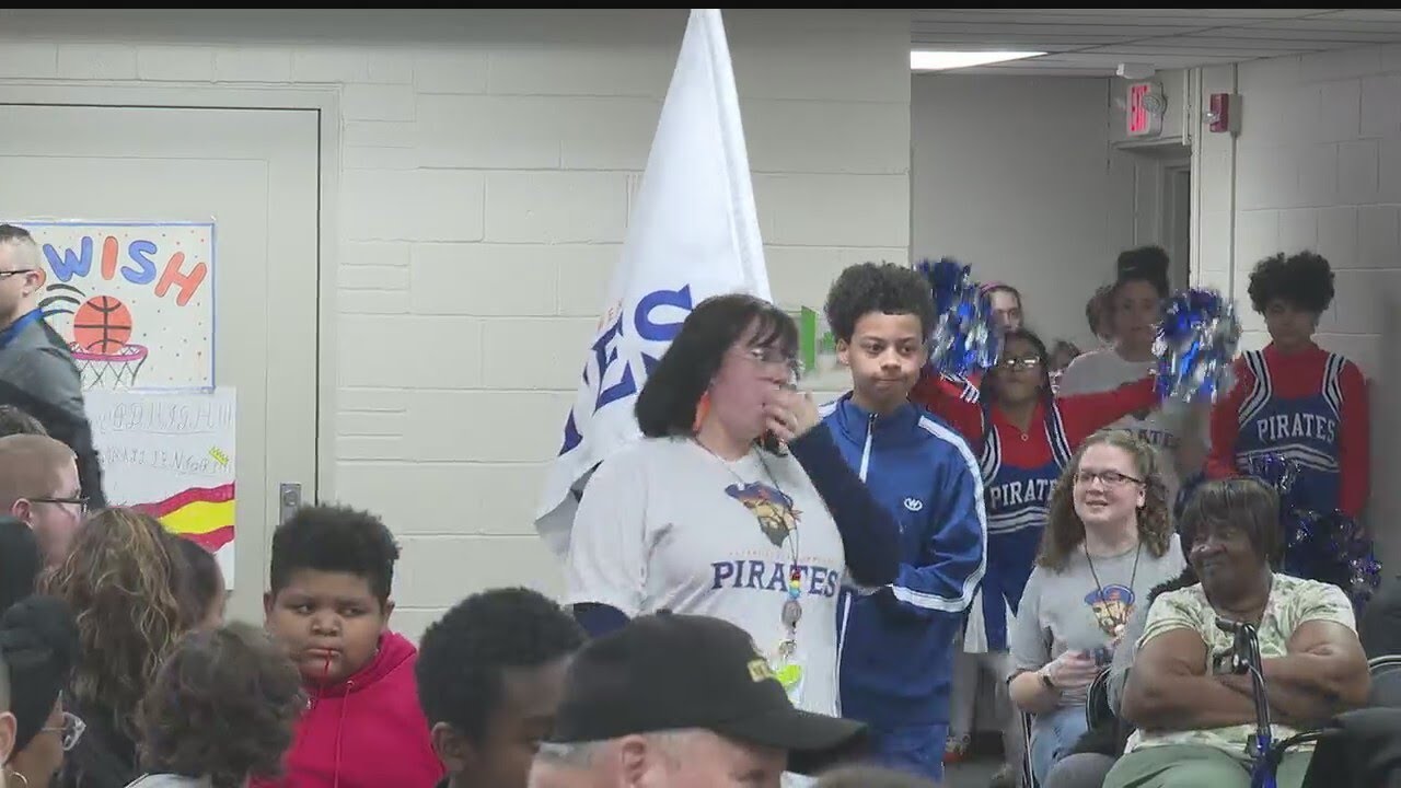 &lsquo;Very heartwarming:&rsquo; Potential Development students cheer on their team