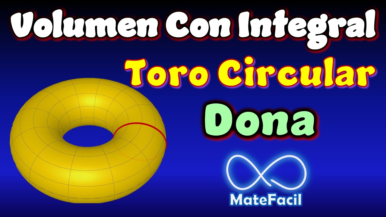Volumen de Toro (Dona) con INTEGRAL