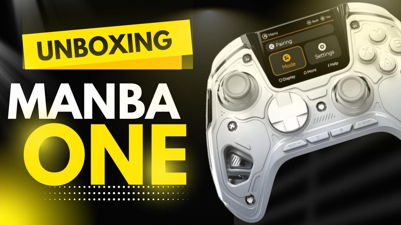 MANBA ONE | El Mejor Control para PC - Android - iOS & Nintendo Switch