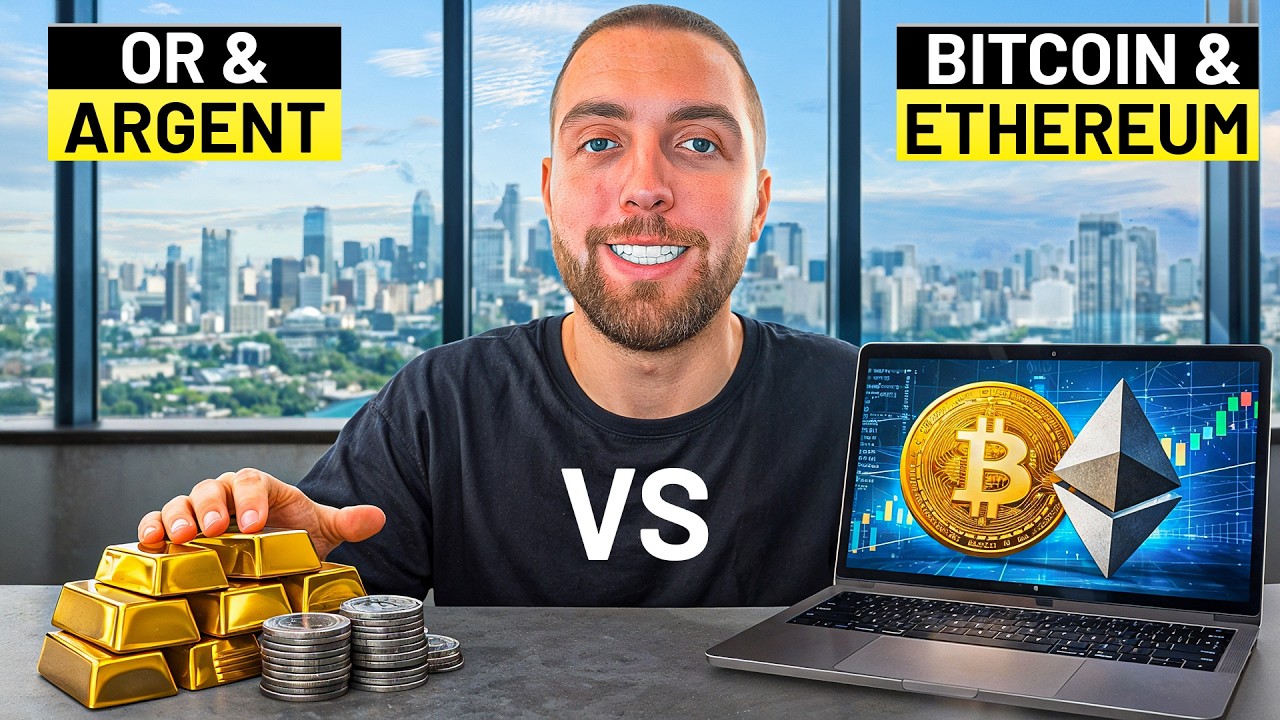 Or & Argent VS Bitcoin & Ethereum