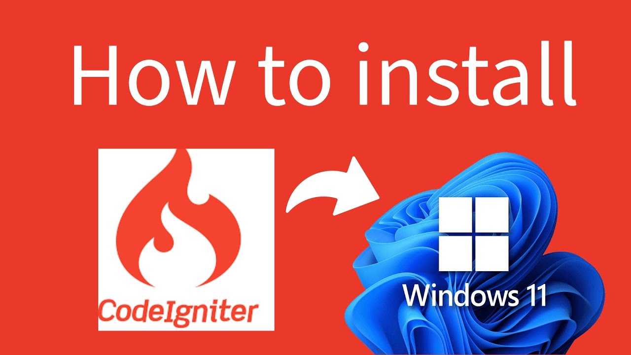 Как установить и создать проект CodeIgniter в Windows