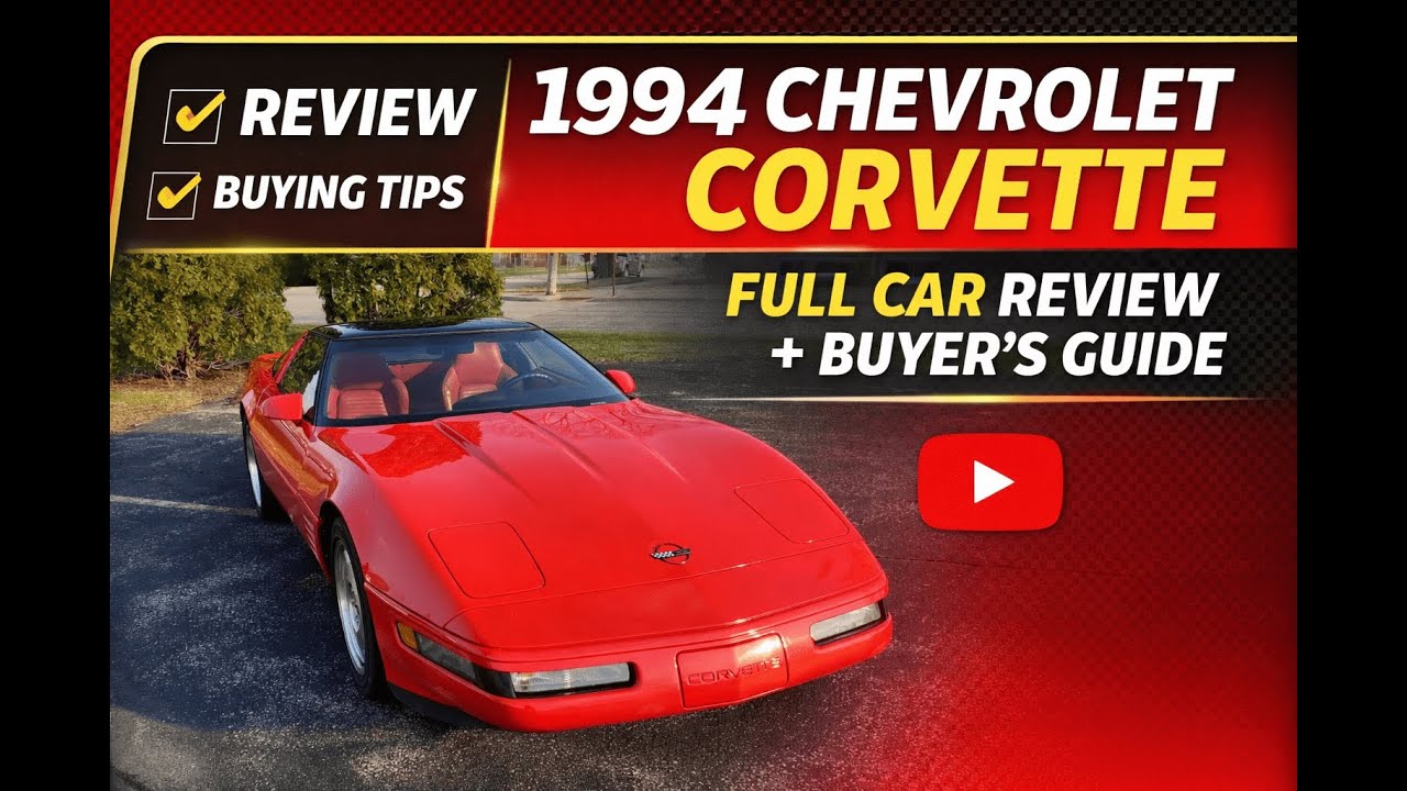 Полный обзор автомобиля Chevrolet Corvette 1994 года + руководство покупателя по Corvette C4