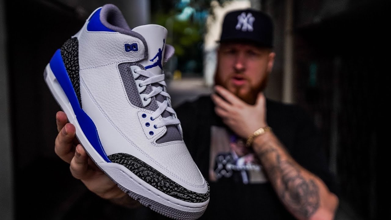 YOU PROBABLY FORGOT ABOUT THE JORDAN 3 RACER BLUE SNEAKERS!