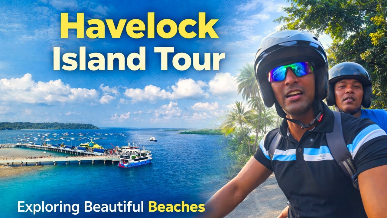 Havelock Island Tour || Exploring Beautiful Beaches ||#the Island vlogs