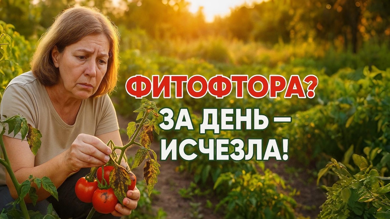 🍅 1 День &mdash; и Никакой Фитофторы! Вот как я спас помидоры на грядке