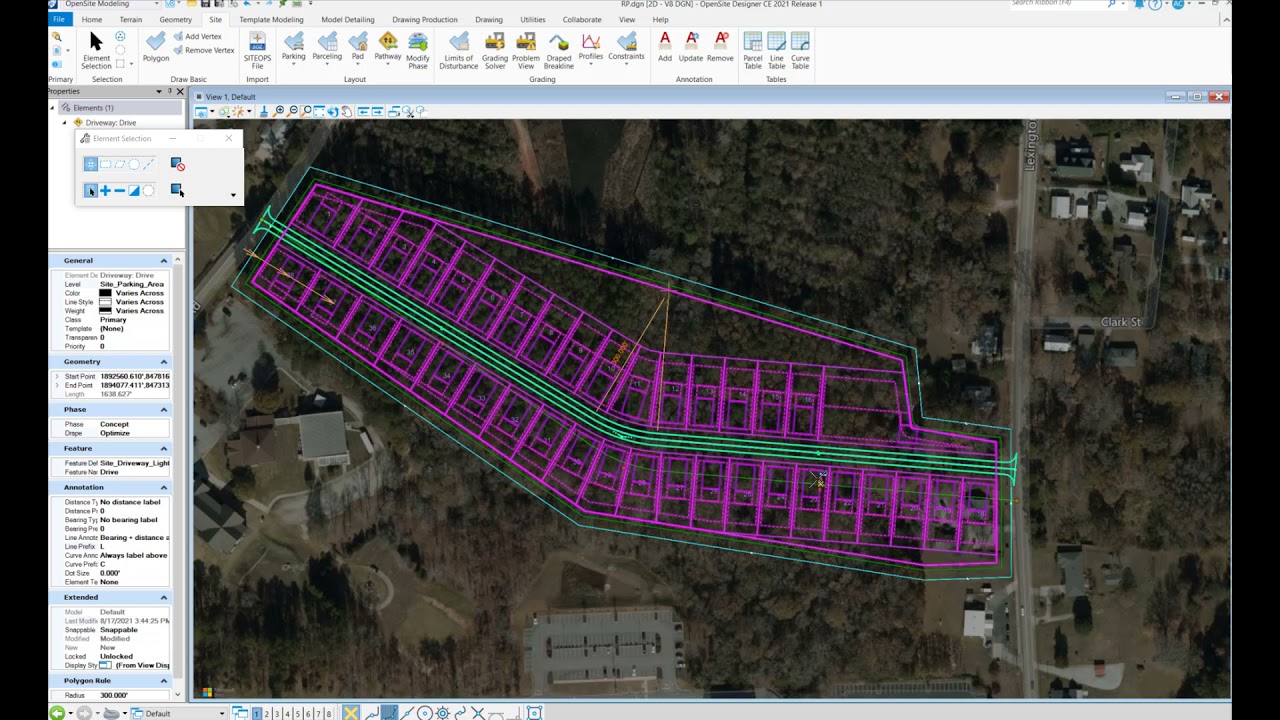 How to create a subdivision in OpenSite Designer