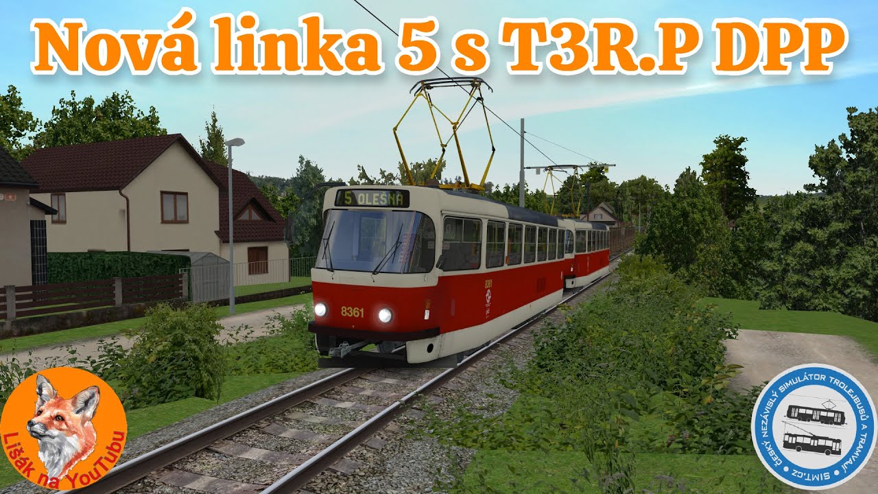 Simt Simulator - Nová tram linka 5 s T3R.P DPP - Nová verze hry 1.8.101