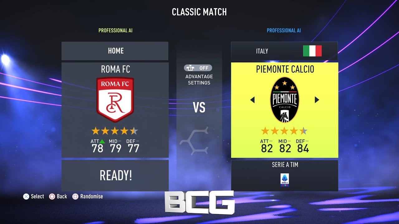 Fifa 22 Serie A Ratings & Kits