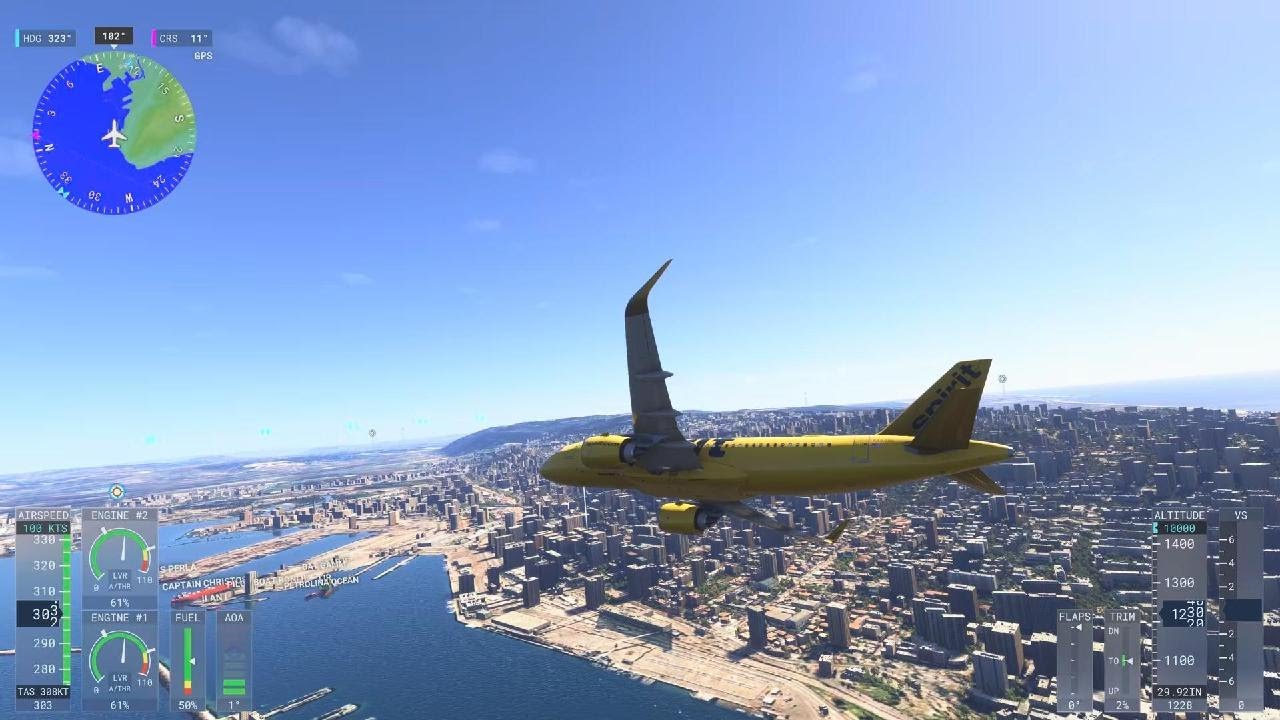 MSFS 2024: Tel Nov to Beirut