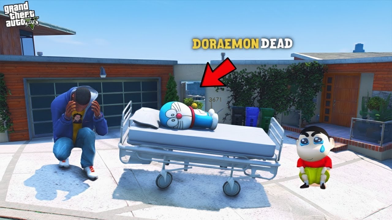 Shinchan Best Friend Doraemon Died In GTA 5 | Paradox FTW