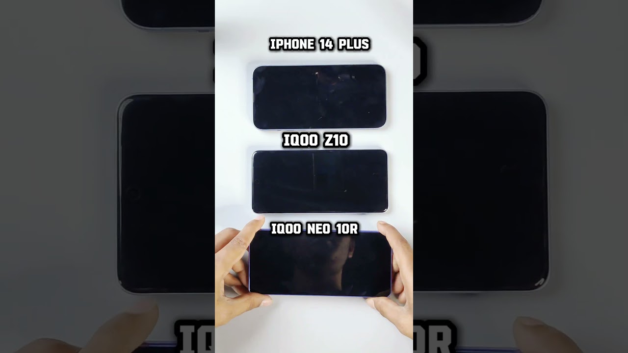 BGMI Test: iQOO Z10 vs iQOO Neo 10R vs iPhone 14 Plus | Who's the Real Gaming King? 👑