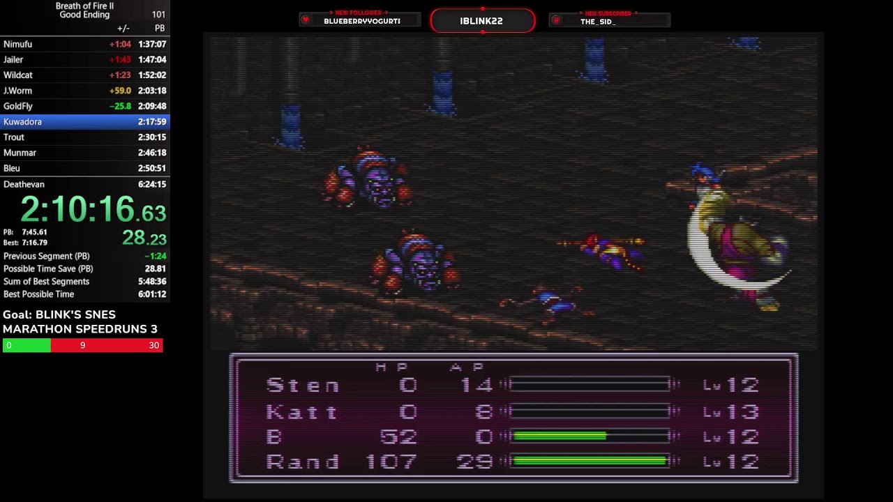 [Speedrun] BOF2 PB Attempts because I lost control of my life