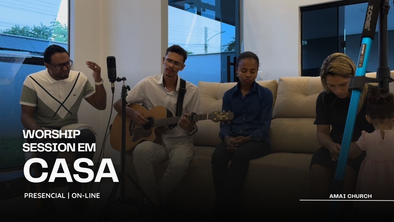 Home Worship Session | Adoração Intimista — Voz, Violão e Piano (Dia 2)