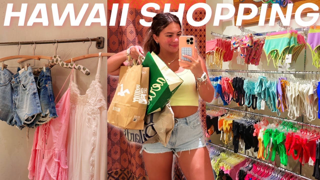 LETS GO SHOPPING FOR HAWAII || Travel for teens