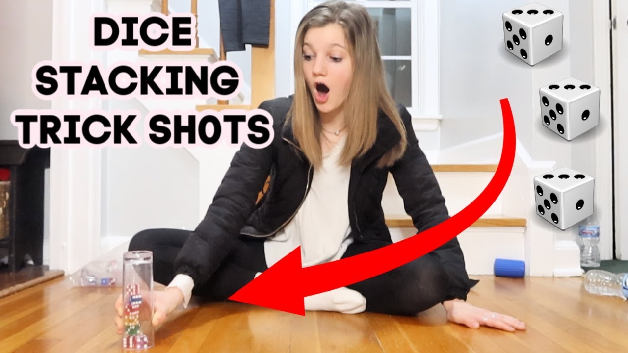 RECREATING THAT'S AMAZING'S DICE STACKING TRICK SHOTS! | Match Up