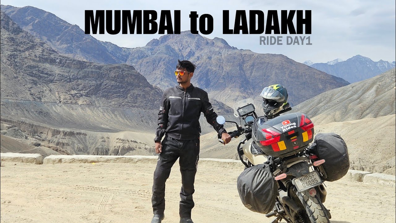 LADAKH Ride 2025 | AMBERNATH to LADAKH Ride ~ Day 1 Unexpected Twist on DAY 1