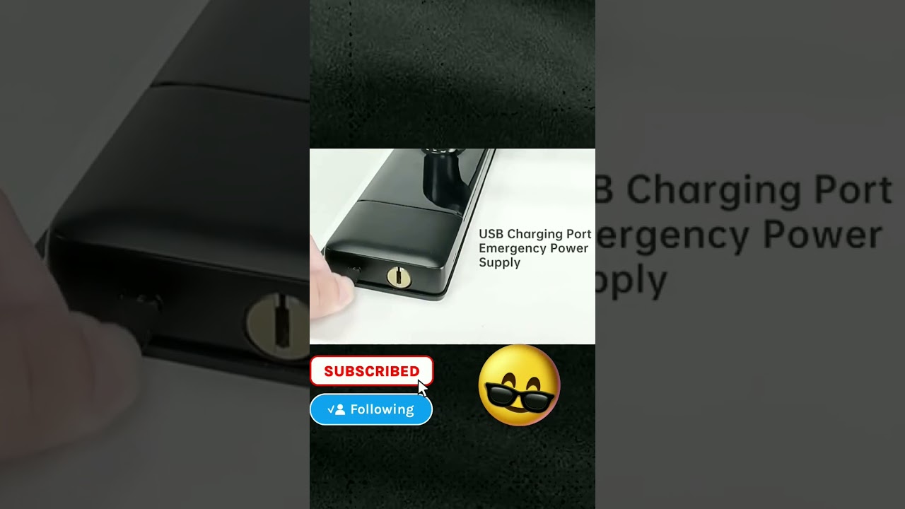 Smart Door Lock. Fingerprint Digital Door Lock. 