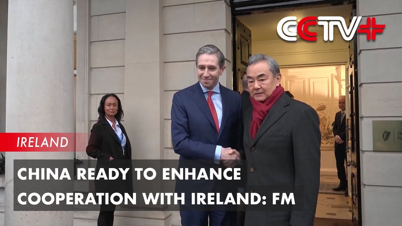 China Ready to Enhance Cooperation with Ireland: FM
